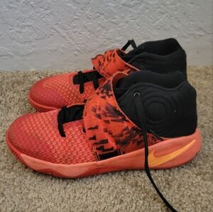 Nike Kyrie 2 Inferno Bright Crimson/Atomic Orange Black Size 1.5